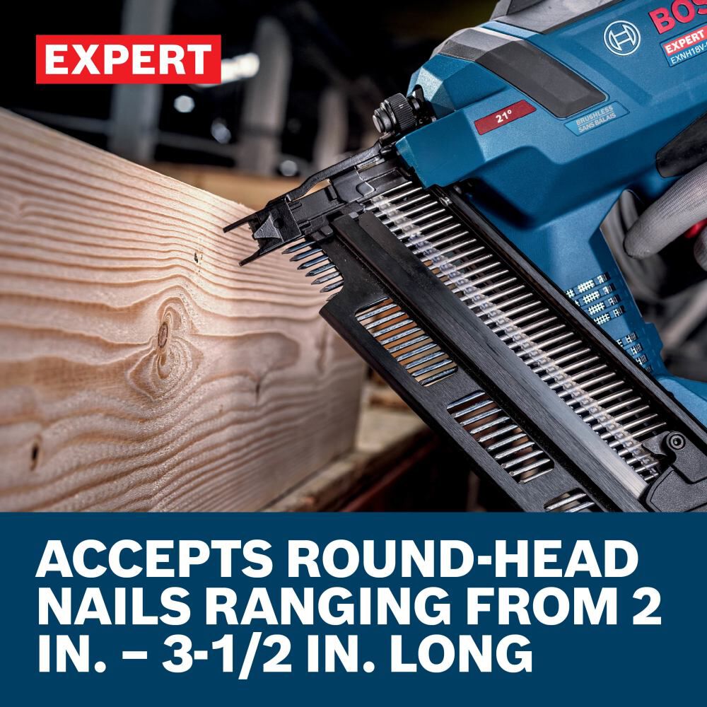 Bosch EXPERT Extended Magazine for 21 Degree Nailer, large image number 5