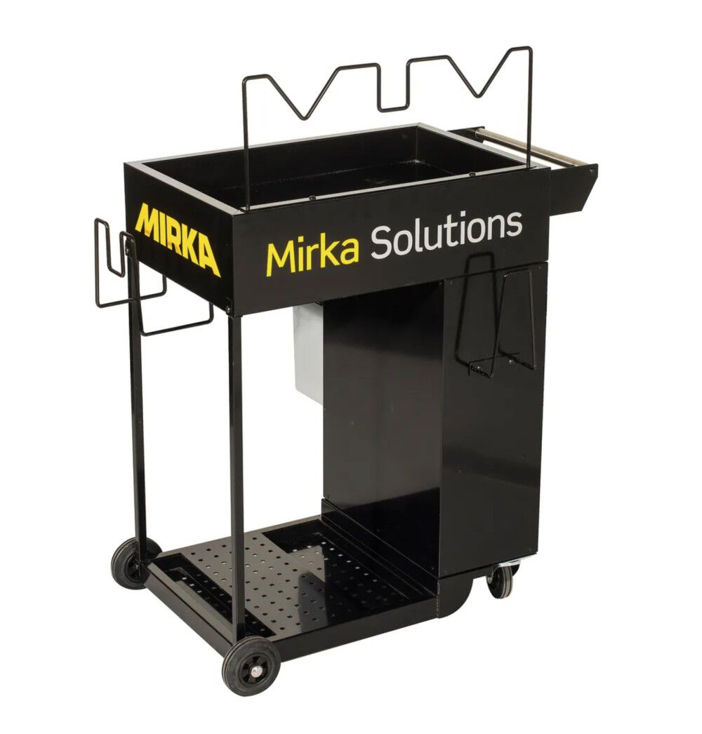 Mirka 6 Inch Dust-Free System DEROS II and DE 1230PC with Cart, large image number 4