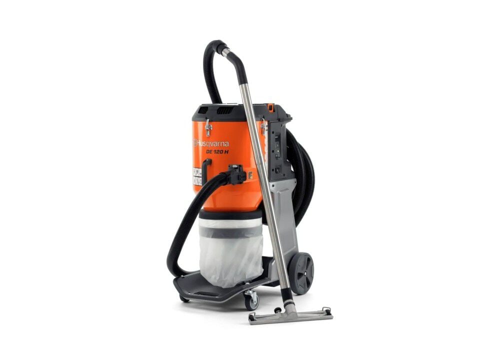Husqvarna Construction DE 120 SH 3HP 120V 241 CFM Electric HEPA Dust Extractor Reconditioned, large image number 5
