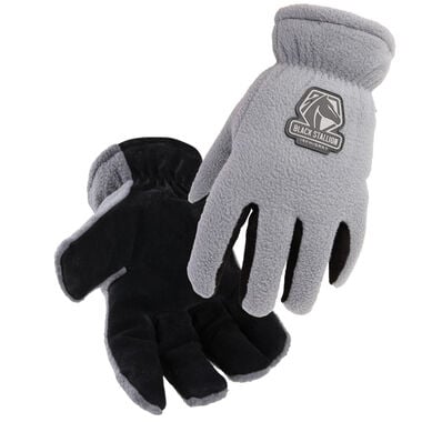 Black Stallion FuzzyHand Polar Fleece Winter Gloves