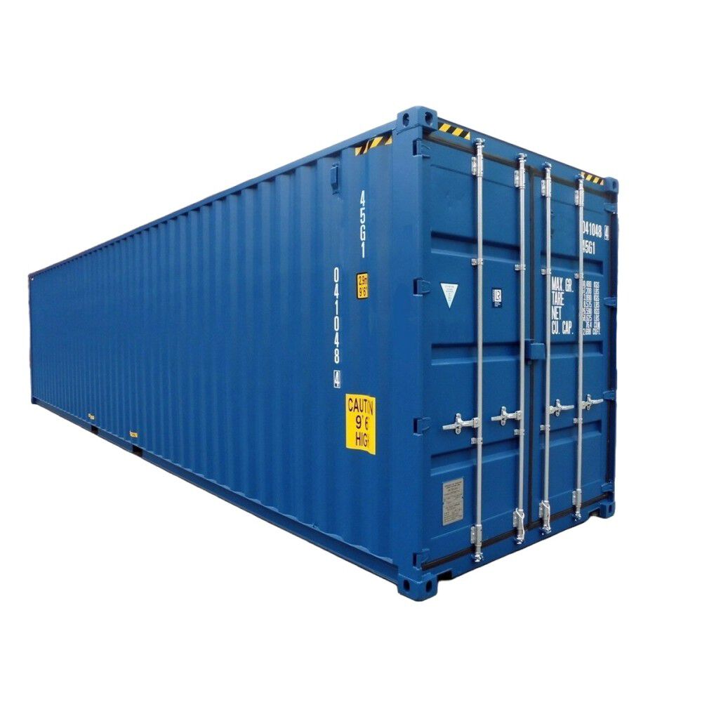 Container Providers 40 Ft. 59084 Lbs Double Door High Cube Container- Used, large image number 1