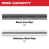 Milwaukee 1/2 Inch IPS-P Pivoting Press Ring for M18 & M12 FORCE LOGIC Press Tools, small image number 2