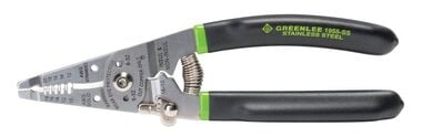 Greenlee 10-18 AWG Stainless Steel Wire Strippers, large image number 0