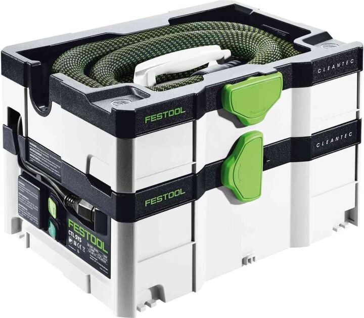 Festool CLEANTEC CT SYS 1.2 Gallon HEPA Dust Extractor, large image number 1
