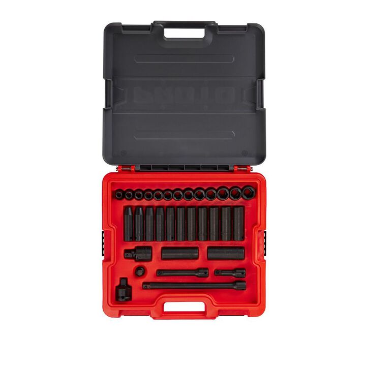Proto Socket Set 1/2 DR 32pc MM IM SET, large image number 1
