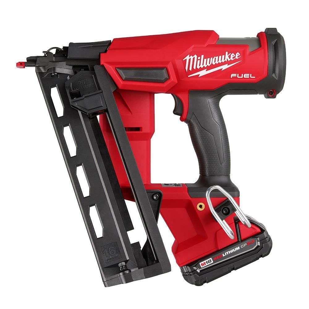 Milwaukee M18 FUEL 16 Gauge Angled Finish Nailer Kit, large image number 15
