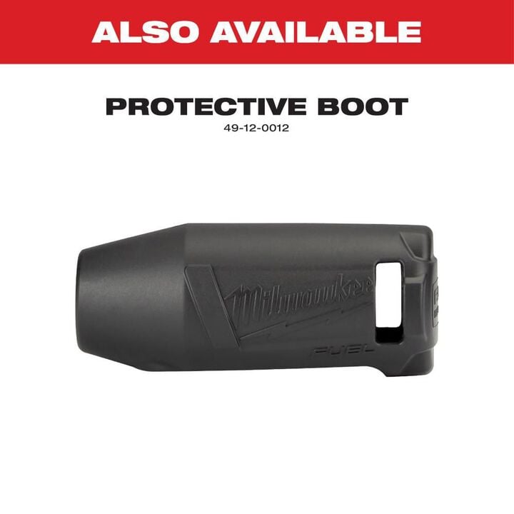 Milwaukee M18 FUEL 1/2 in. Compact Impact Wrench with Pin Detent with ONE-KEY (Bare Tool), large image number 8
