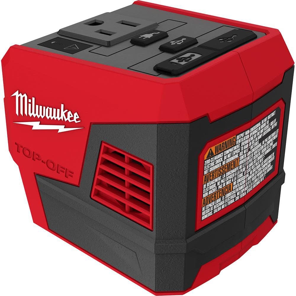 Milwaukee M18 TOP-OFF 175W Portable Power Supply Inverter, large image number 1