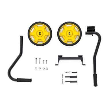 Champion Wheel Kit with Folding Handle and Never-Flat Tires for 2800 to 4750-Watt Generators