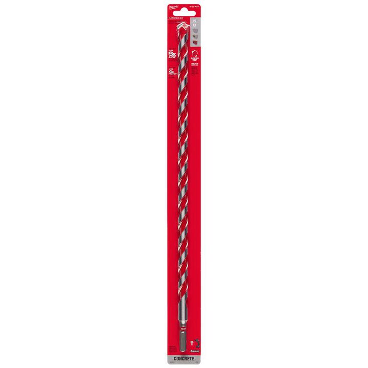 Milwaukee SHOCKWAVE Carbide Hammer Drill Bit 5/8inchx16inchx18inch, large image number 10