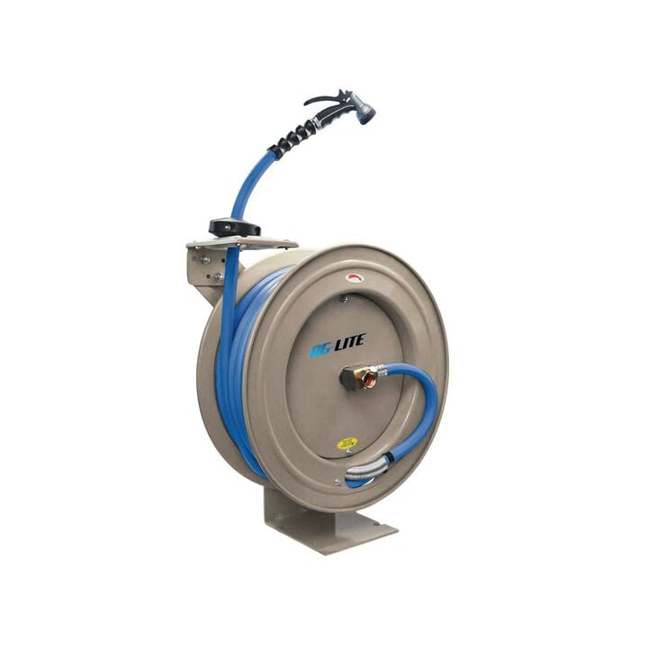 BluBird 5/8 Inch ID x 50 Ft Heavy Duty Water Hose Retractable Reel, large image number 0