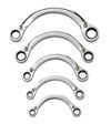 GEARWRENCH Half Moon Reversible Double Box Ratcheting Wrench Set 5 Pc. Metric, small image number 1