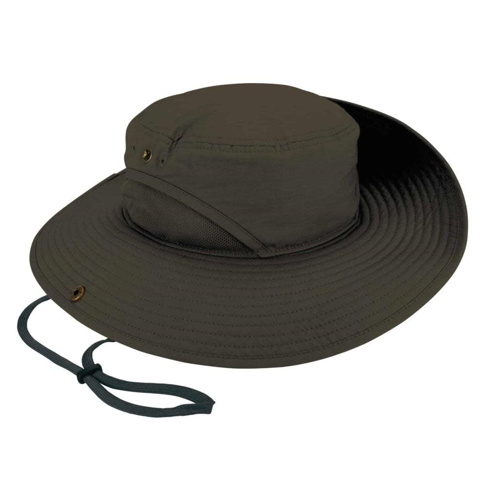 Ergodyne Chill Its 8936 Lightweight Ranger Hat with Mesh Paneling Olive Size Large/XL – 12603