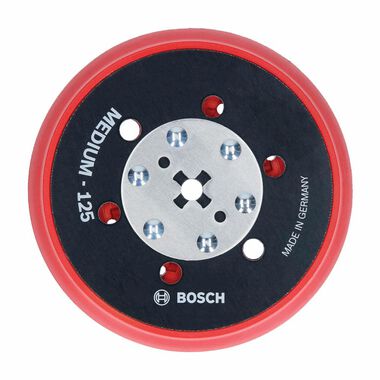 Bosch 5in Medium Hook & Loop Multi Hole Sanding Pad