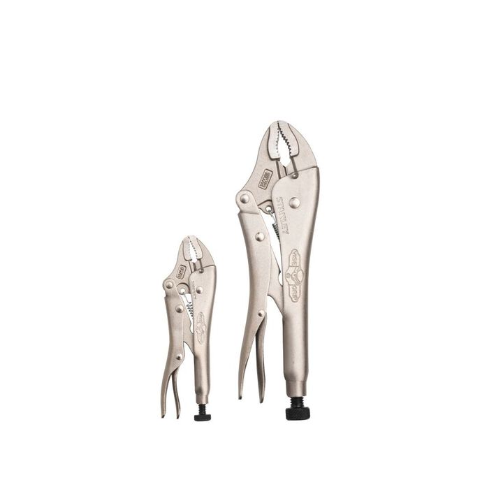 Stanley Curved Jaw Locking Pliers Set 2 Pieces