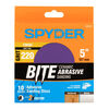 Spyder 220 Grit Ceramic Sanding Discs, 5 Inch Self Stick Adhesive PSA 10 Pieces, small image number 1