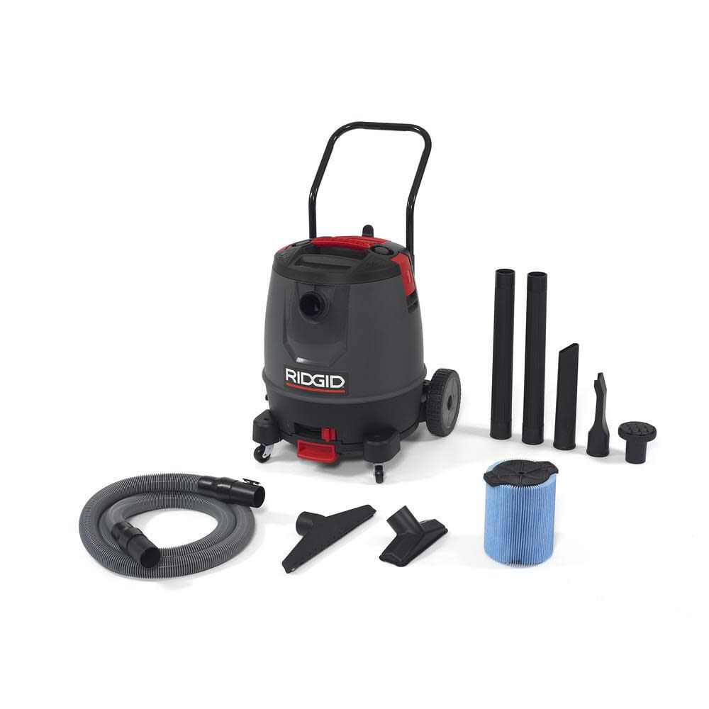Ridgid 16 Gallon Motor-On-Bottom Wet/Dry Vac, large image number 1