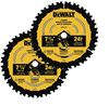 DEWALT 7-1/4-in 24T Saw Blades with ToughTrack tooth design 2 pk, small