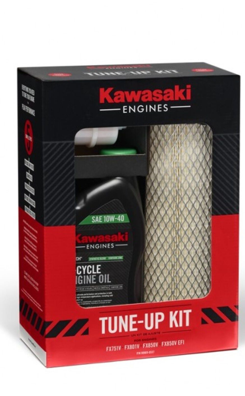 Kawasaki Engines SAE 20W-50 Oil Tune-Up Kit for FX600V/541V/481V Model Engines, large image number 1