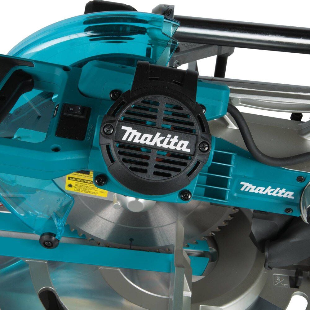 Makita 10in Dual-Bevel Sliding Compound Miter Saw with Laser, large image number 14