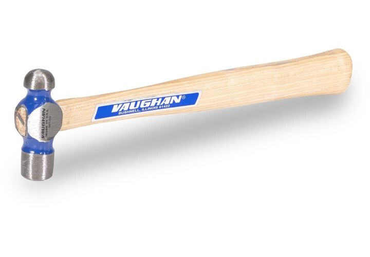 Vaughan 4 Oz Ball Pein Hammer with Hickory Handle