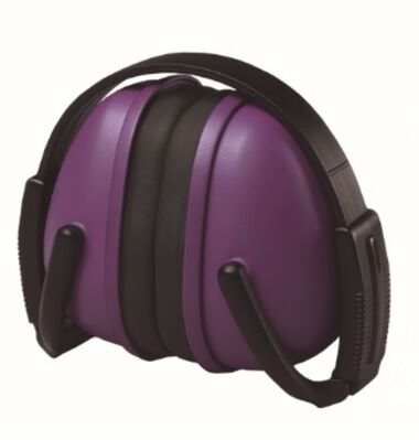 ERB Purple Foldable Ear Muffs, large image number 1