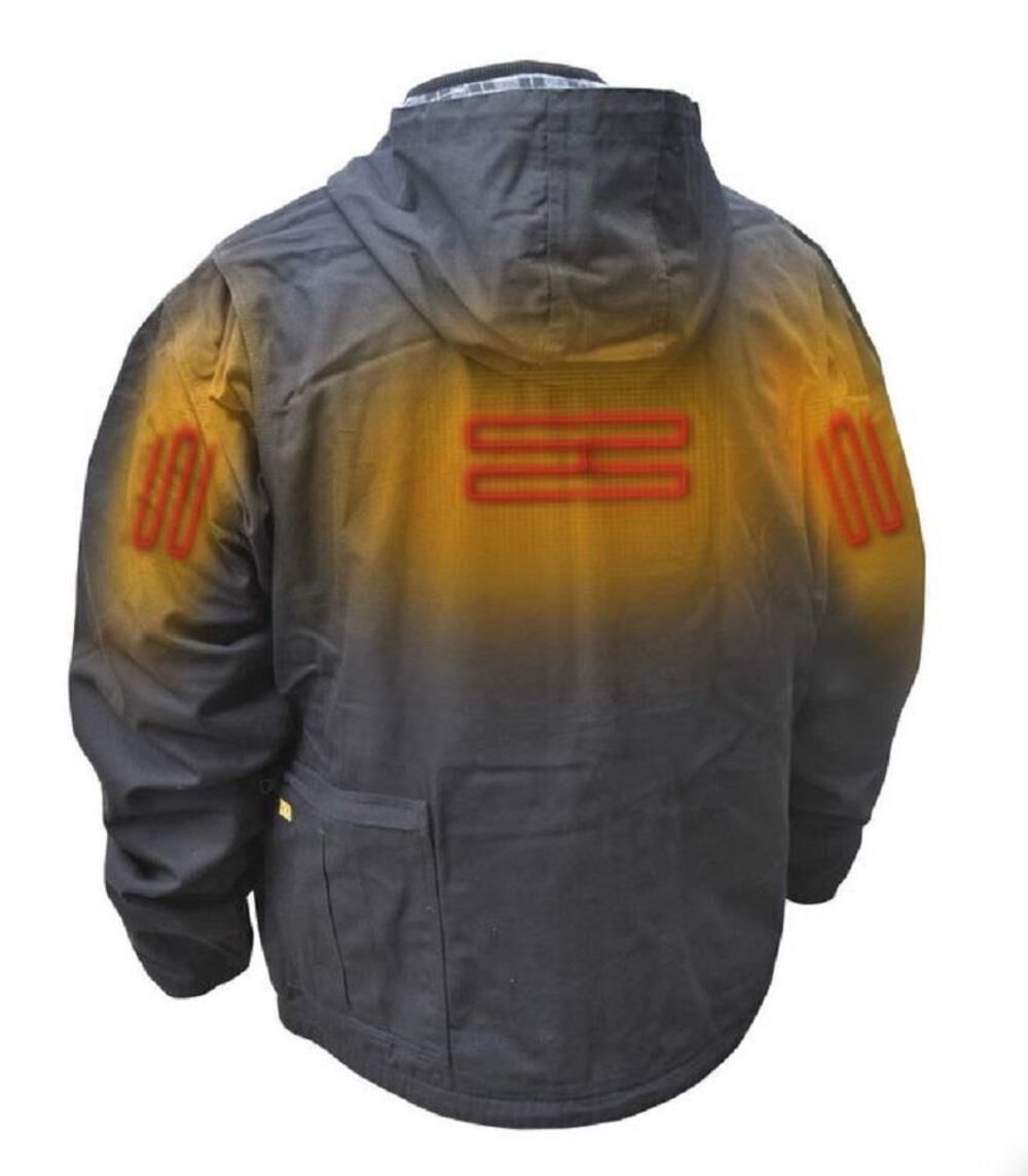 DEWALT Heated Hooded Jacket Bare DCHJ076ATBR002 Acme Tools