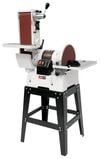 JET JSG-6DCK 6 In. x 48 In. Belt / 12 In. Disc Sander with Open Stand, small