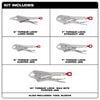 Milwaukee 5Pc TORQUE LOCK Locking Pliers Kit, small image number 2
