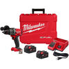 K-Drill 8-1/2 Inch Diameter Ice Auger with Built-In Adjustable Extension Shaft & Milwaukee M18 FUEL 1/2 Inch Drill/Driver Kit, small image number 3