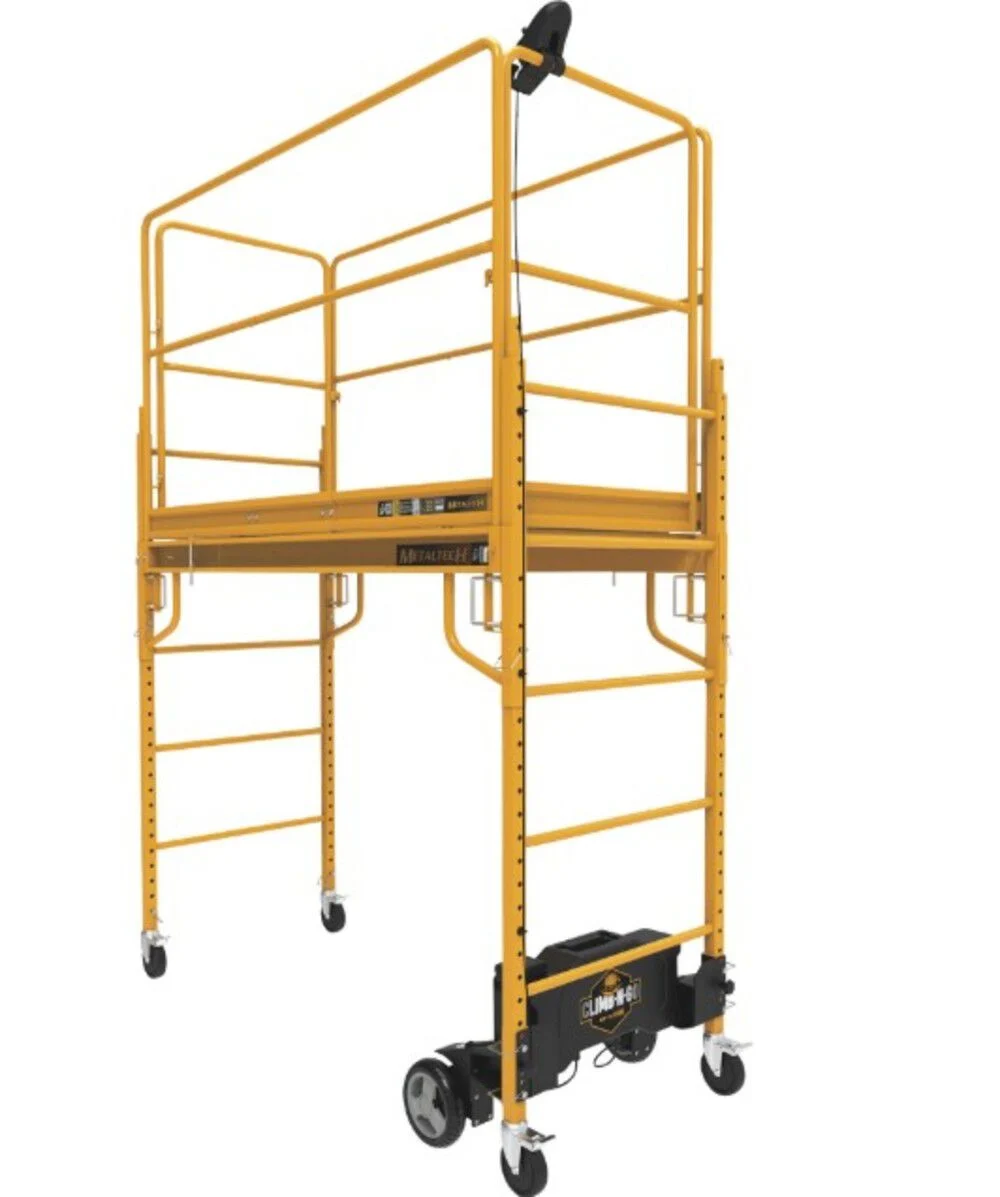 Metaltech Climb-N-Go Complete Motorized Jobsite 6ft Baker Scaffold Kit, large image number 1