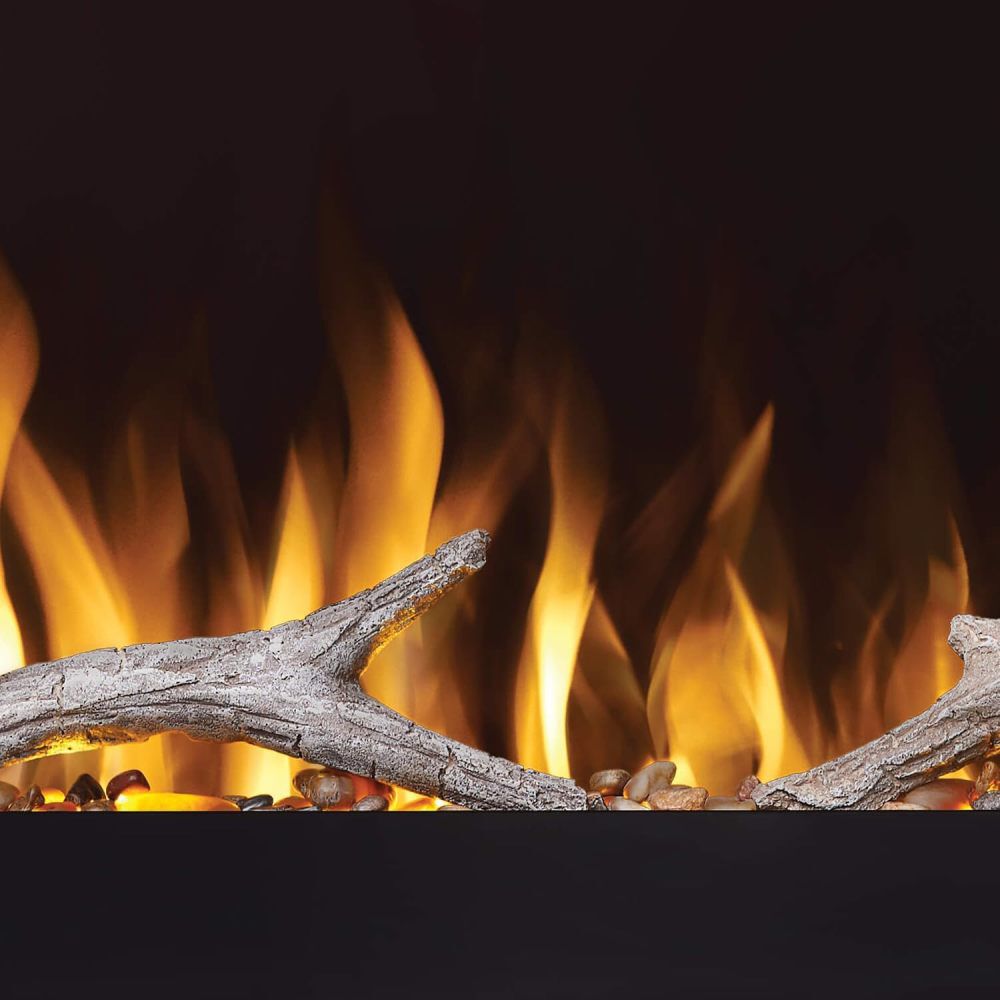 Napoleon Driftwood Log Kit with Rocks for Entice 72 Inch Electric Fireplace, large image number 6