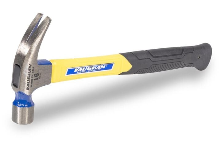 Vaughan 16 Oz Smooth Face Rip Claw Hammer Fiberglass