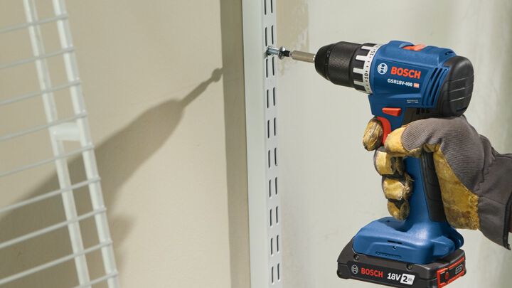 Bosch 18V 2 Tool Combo Kit with Impact Driver GDR18V-1800 Drill/Driver GSR18V-400 with 2 2Ah Batteries, large image number 9