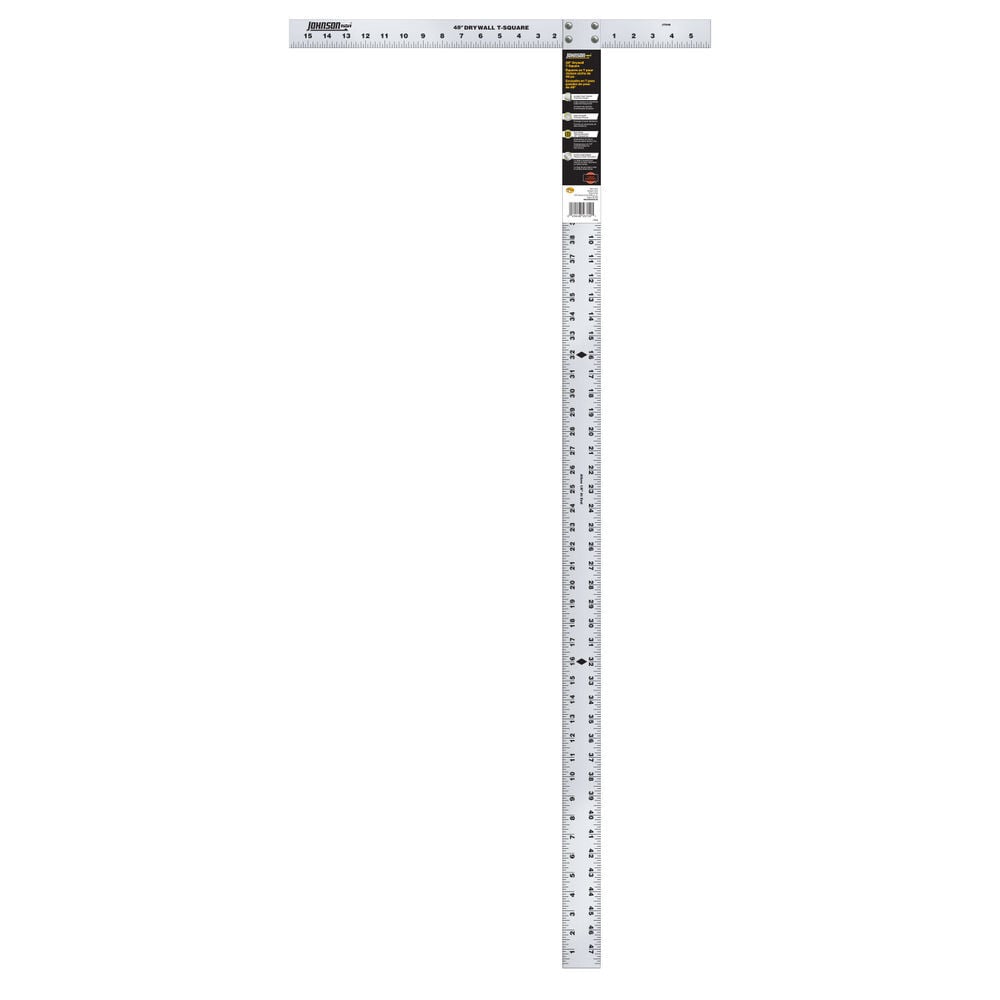 Johnson Level 48 In. Aluminum Drywall T-Square, large image number 3