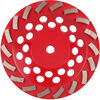 Milwaukee DIAMOND MAX 7 Inch Single Row Segmented Turbo Rim Diamond Cup Wheel for Concrete Grinding (18 Segments), small image number 1