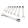 DEWALT 8 Piece Ratcheting Combination Wrench Set, small image number 1
