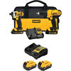 DEWALT 20V MAX Drill Driver/Impact Combo Kit & Starter Kit Bundle, small image number 1