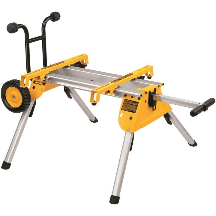 DEWALT 8 1/4in Compact Jobsite Table Saw with Rolling Stand Bundle, large image number 8