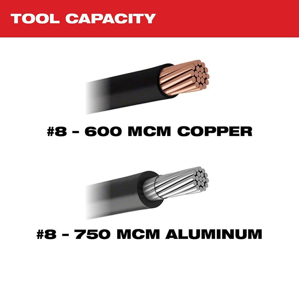 Milwaukee M12 600 MCM Cable Cutter Kit, large image number 4