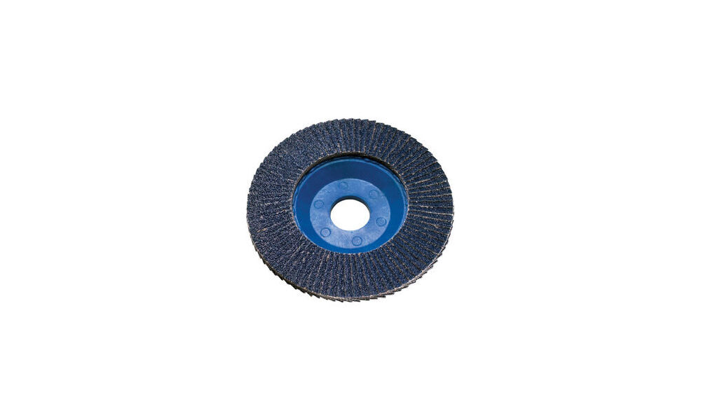 SIA Abrasives 40 Grit Zirconia Alumina Plastic Backed Flap Disc, large image number 1