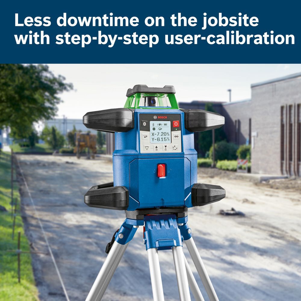Bosch 18V REVOLVE4000 Connected Rotary Laser Kit, Reconditioned, large image number 13