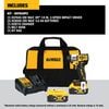 DEWALT 20V XR Impact Driver Kit & Elite Series 100pc Drill Driver Set, small image number 3