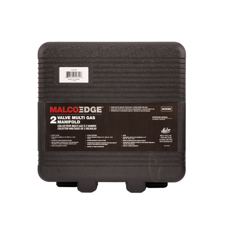 Malco Products MalcoEdge M2VKMG 2 Valve Multi-Gas Manifold Kit, large image number 7