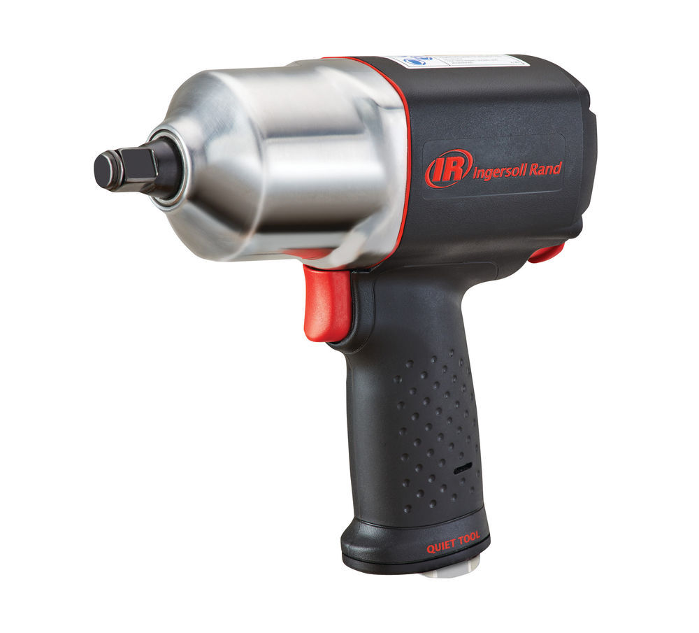 Ingersoll Rand 1/2 Inch Quiet Pistol Grip Air Impact Wrench 1100 Ft-Lb, large image number 1