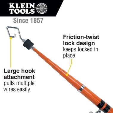 Klein Tools WIRESPANNER Plus Telescopic Pole, large image number 2
