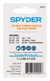 Spyder Arbor Bushing Kit for Circular Saw Blades, 12 Pieces, small image number 4