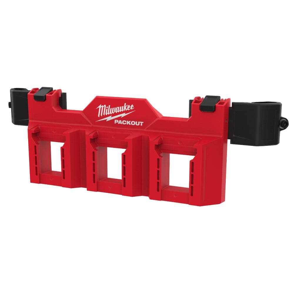 Milwaukee PACKOUT Tool Box M18 Battery Rack Attachment – 48-22-8603