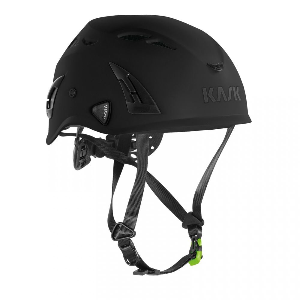 KASK America SUPERPLASMA HD ABS External Shell Safety Helmet, Black, OSFM - WHE00138-210