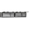Buyers Products Company 16x13x96 Inch Diamond Tread Aluminum Topsider Truck Box with Flip-Up Doors, small image number 3